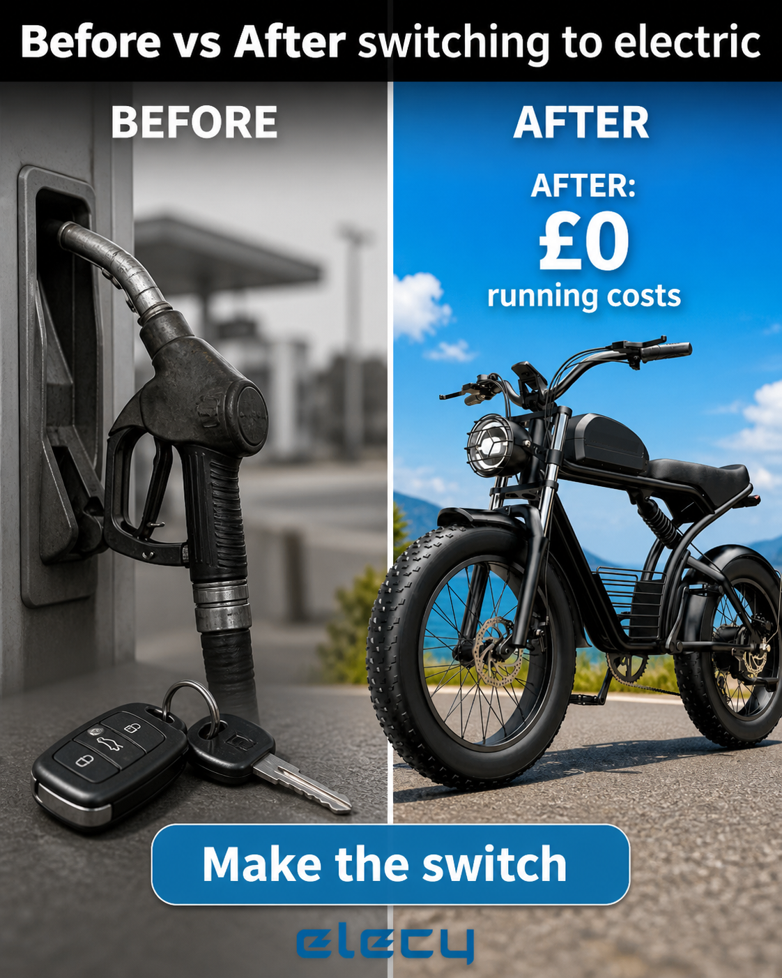 Old Boy e-bike transformation ad