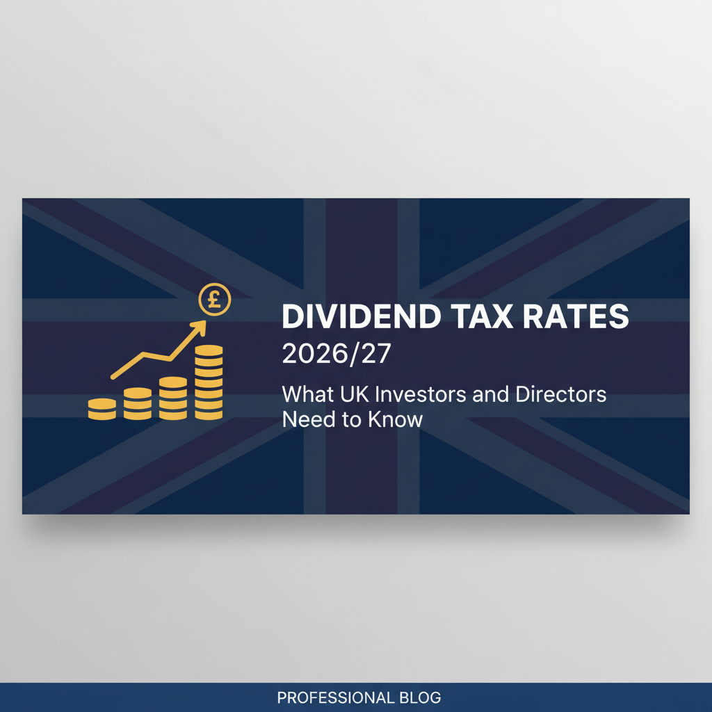 Dividend Tax Rates 2026/27 — What UK Investors and Directors Need to Know