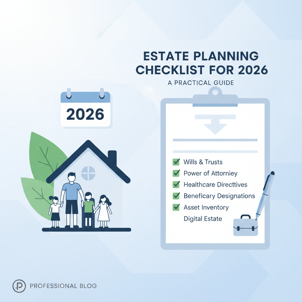 Estate Planning Checklist for 2026 — A Practical Guide