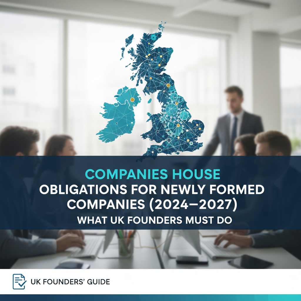 Companies House Obligations for Newly Formed Companies (2024–2027): What UK Founders Must Do