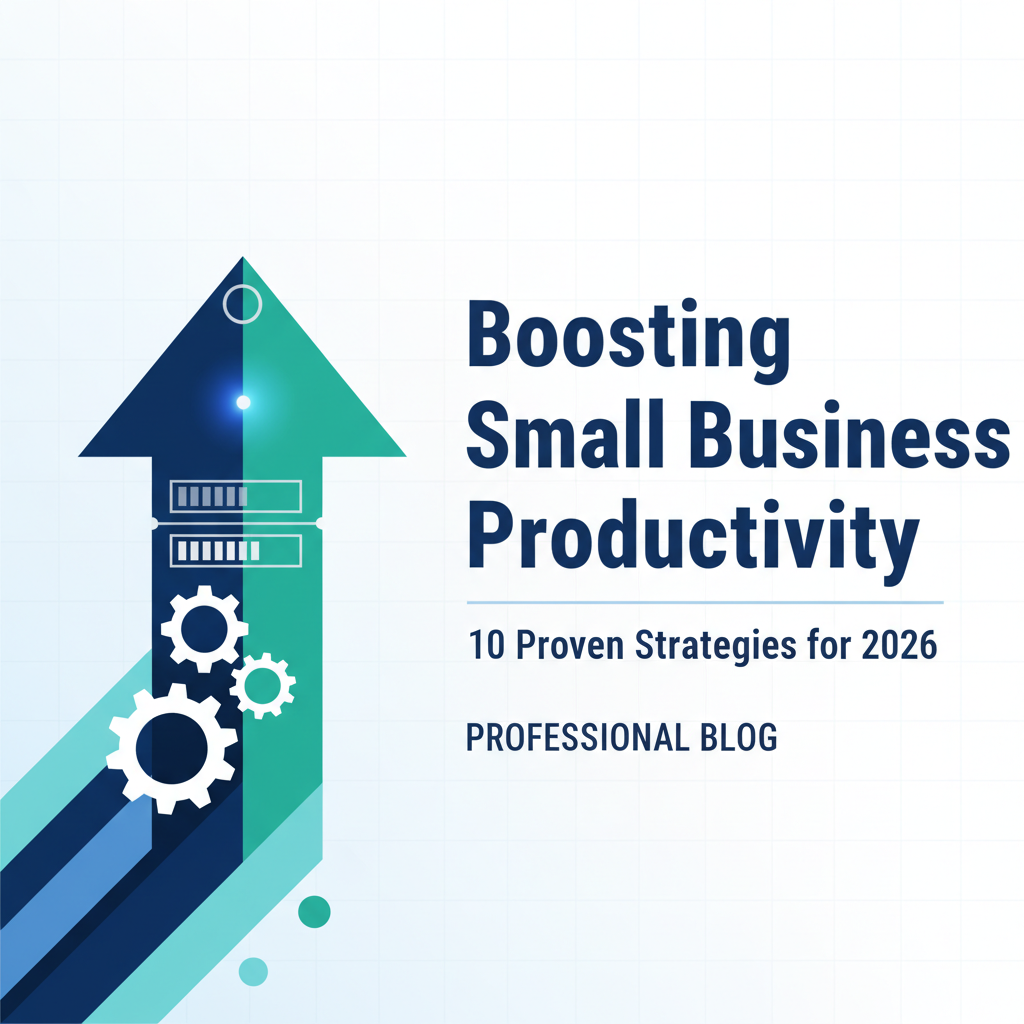Boosting Small Business Productivity: 10 Proven Strategies for 2026
